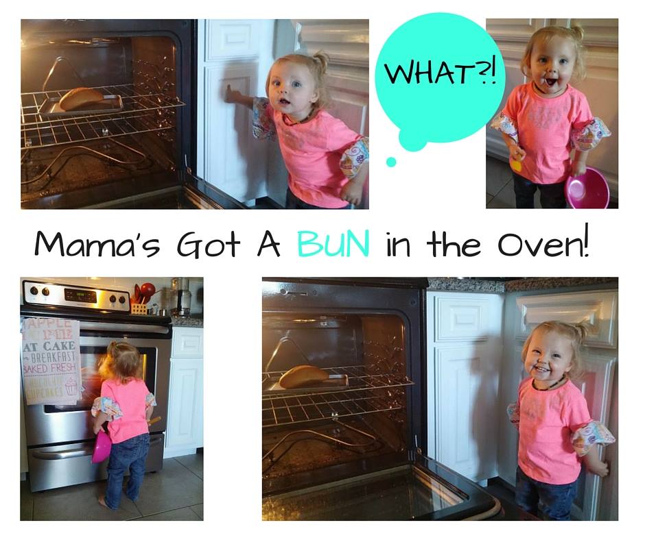 Baby #2 Announcement - Bun in the Oven via Home Field Fitness