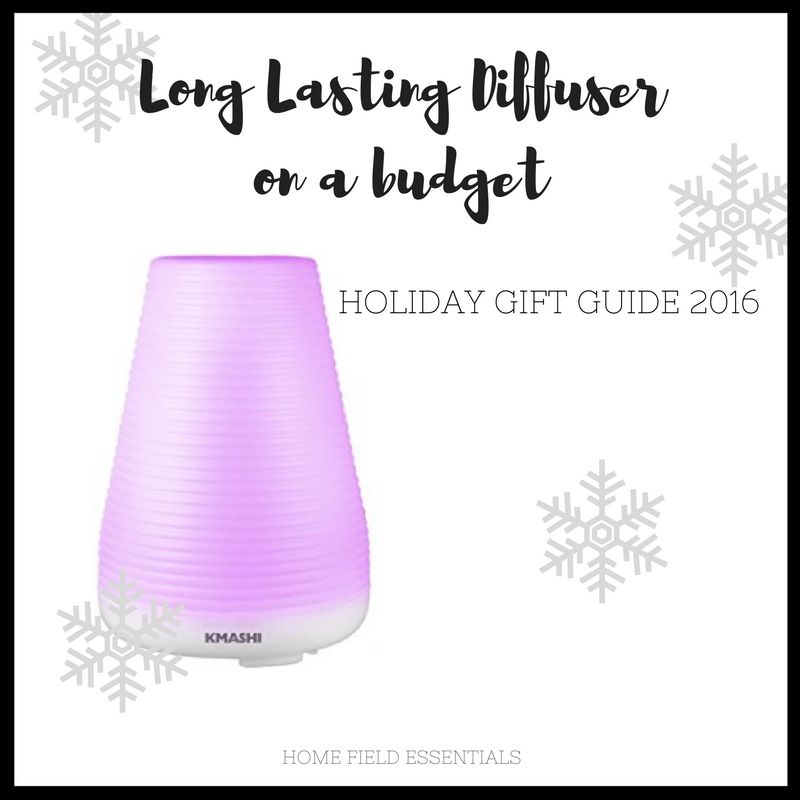 2016 Holiday Gift Guide for Essential Oil Addicts - via Home Field Essentials KMASHI diffuser best budget diffuser