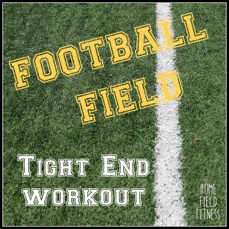 Football Field Tight End Workout via Home Field Fitness