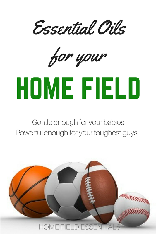 Essential Oils for your Home Field - oils for football coaches, families, coach's wife