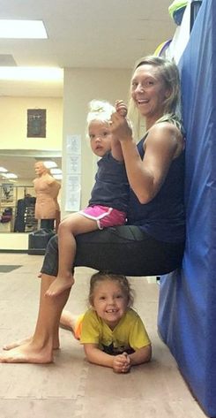 3 best strength moves for moms - wall sits