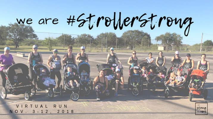 #StrollerStrongVirtualRun Recap - Our Local Fun Run - I am STRONG like MOM and Grace and Grit